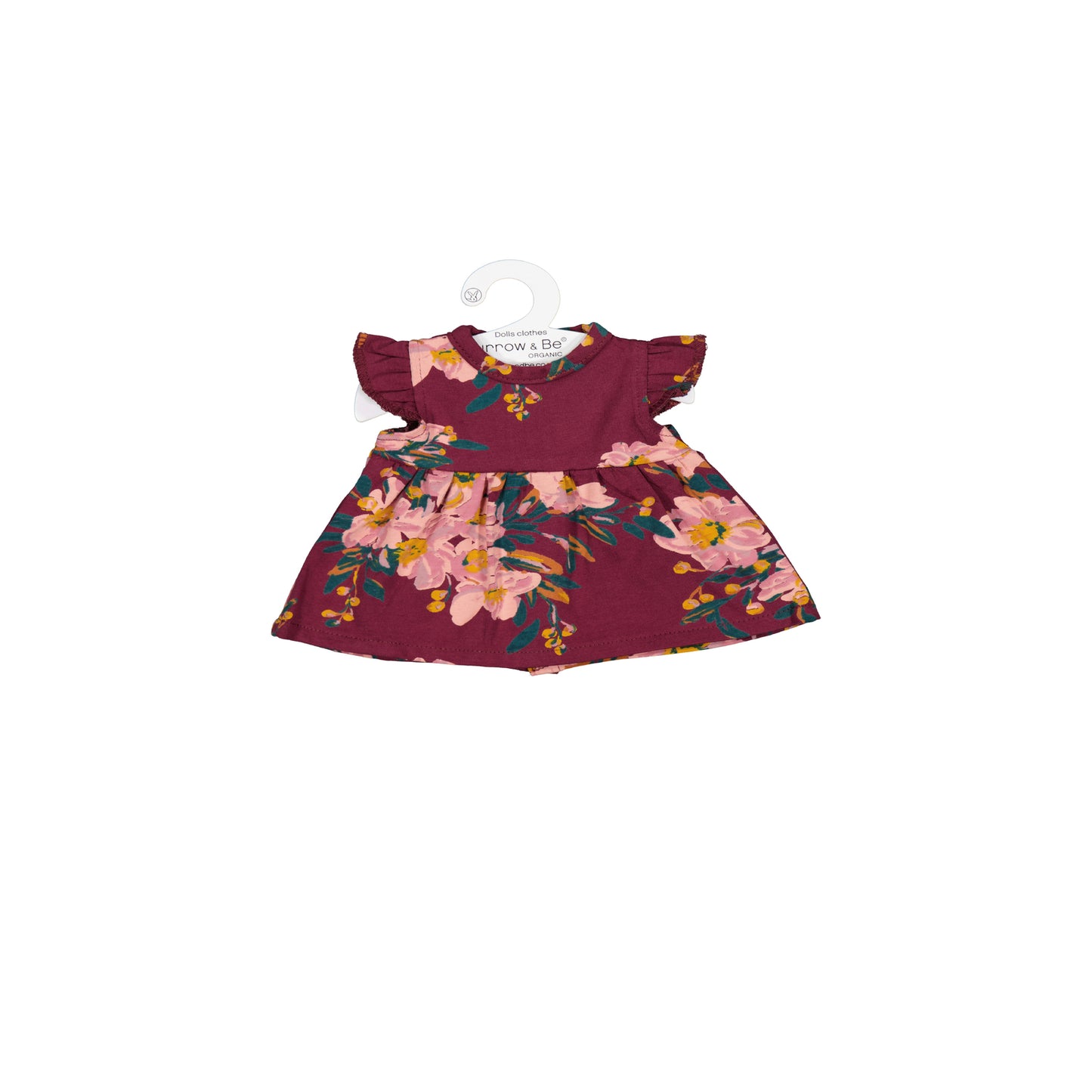 Alpine Flowers Flutter Doll Dress