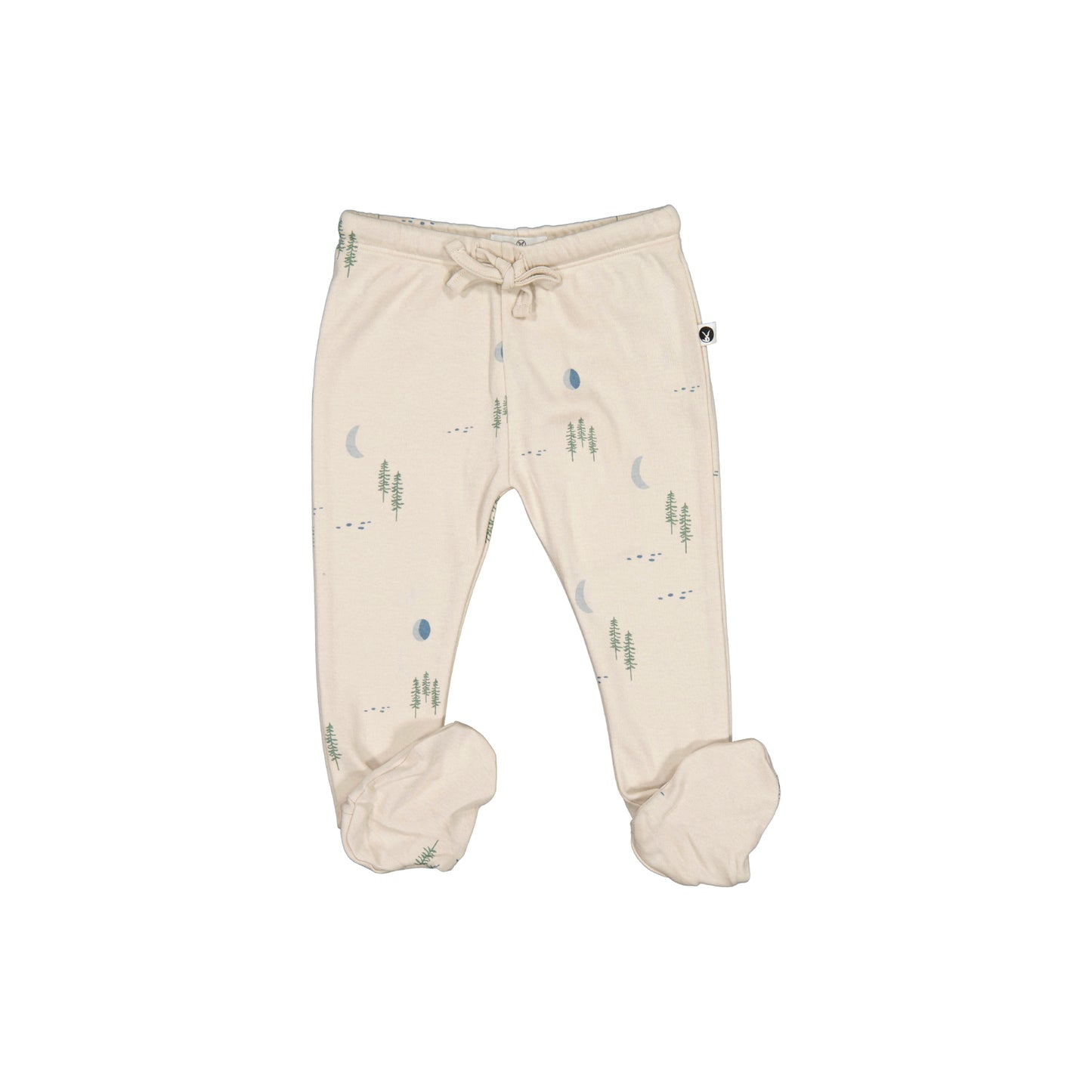 Midnight Forest Footed Pants, designed by Burrow and Be