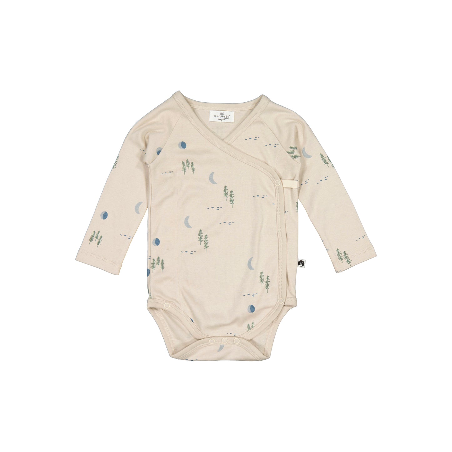 Midnight Forest Kimono Bodysuit, designed by Burrow and Be
