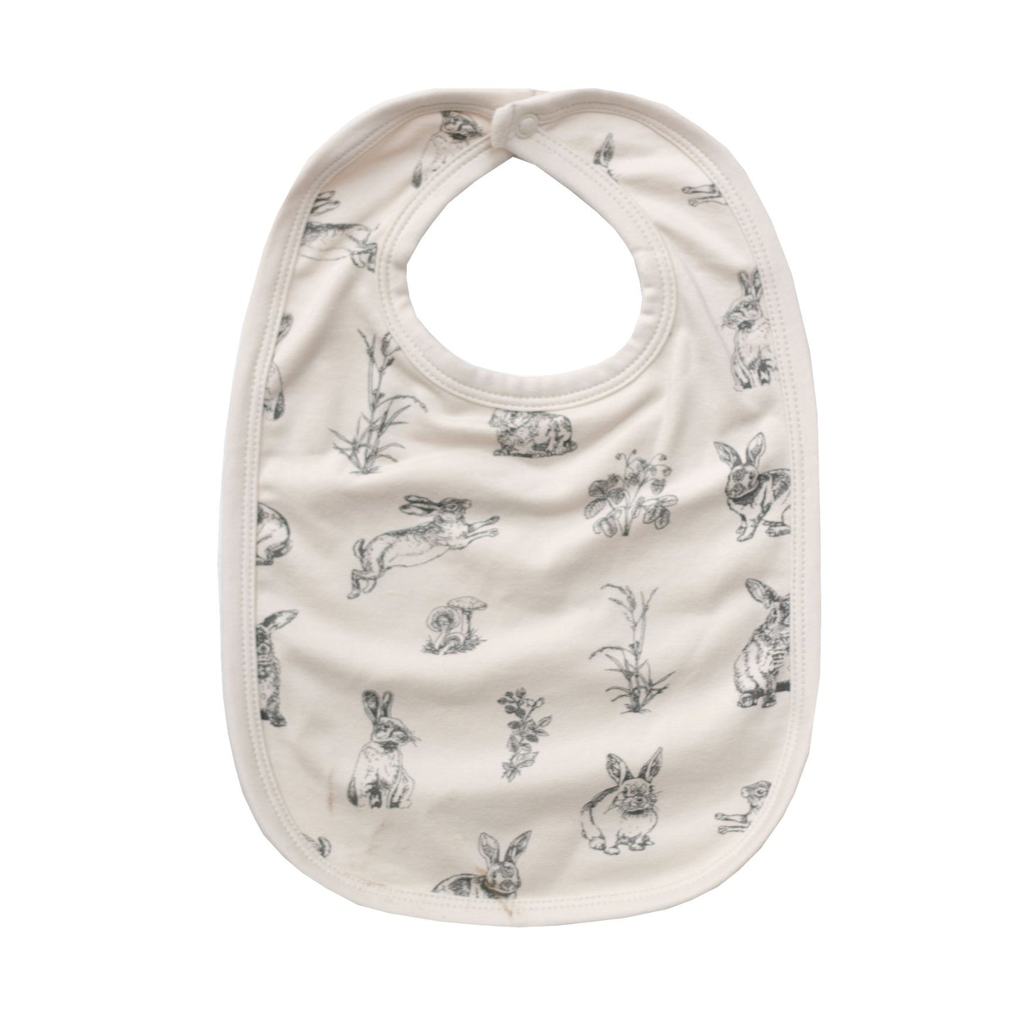 Almond Burrowers Snuggle Bib