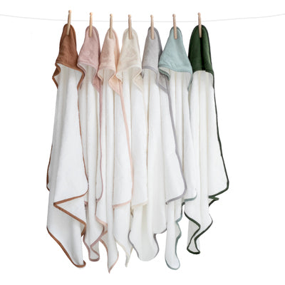 Essential Baby Hooded Towel designed by Burrow and Be