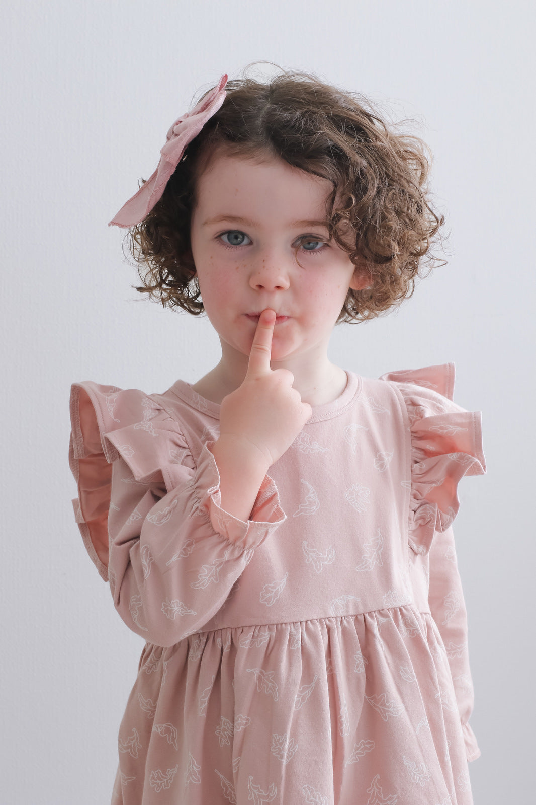Long Sleeve Flutter Hazel Dress - Flutter