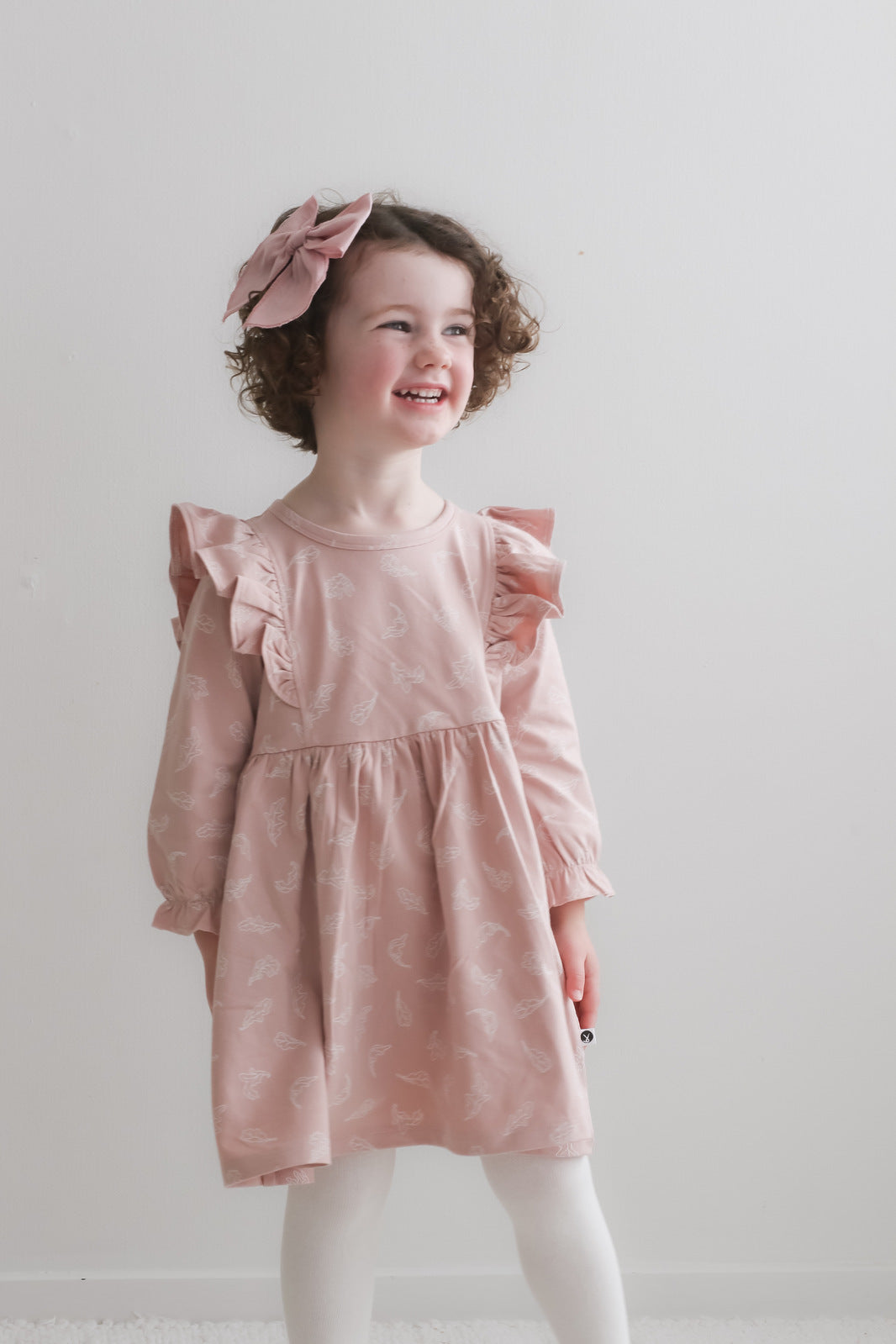 Long Sleeve Flutter Hazel Dress - Flutter