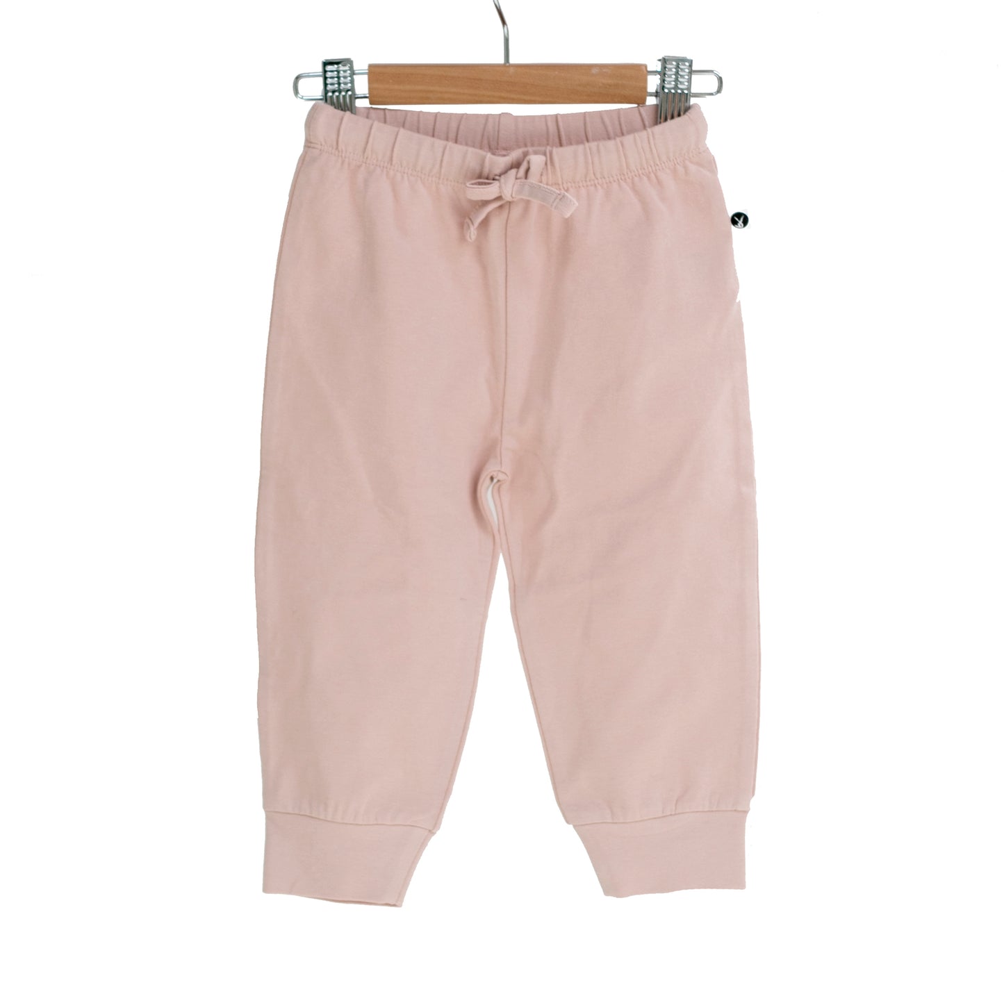 Essential Baby Jogger Pants in Dusty Rose by Burrow and Be
