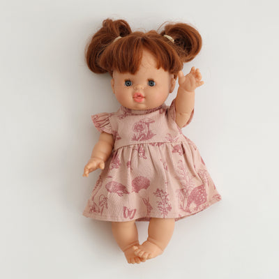 Forest Friends Flutter Doll Dress
