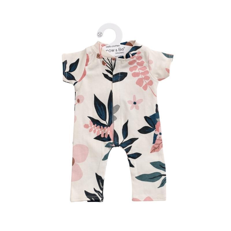 Pink Clementine Doll Romper