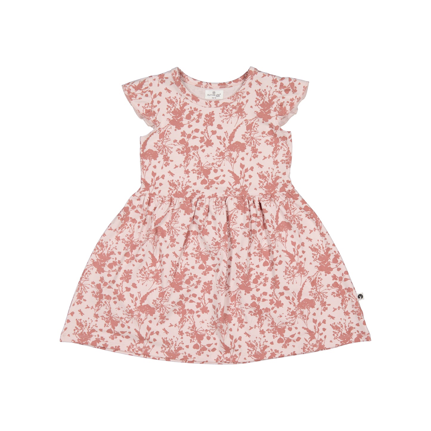 Flower Splash Flutter Dress, designed by Burrow and Be