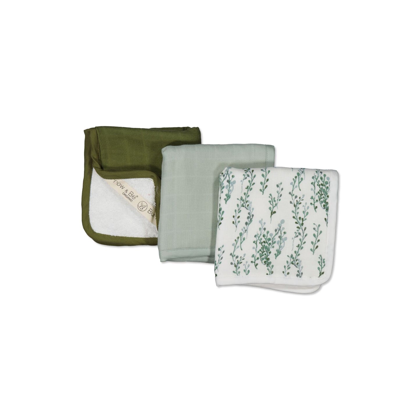 String of Pearls Wash Cloth Set, designed by Burrow and Be