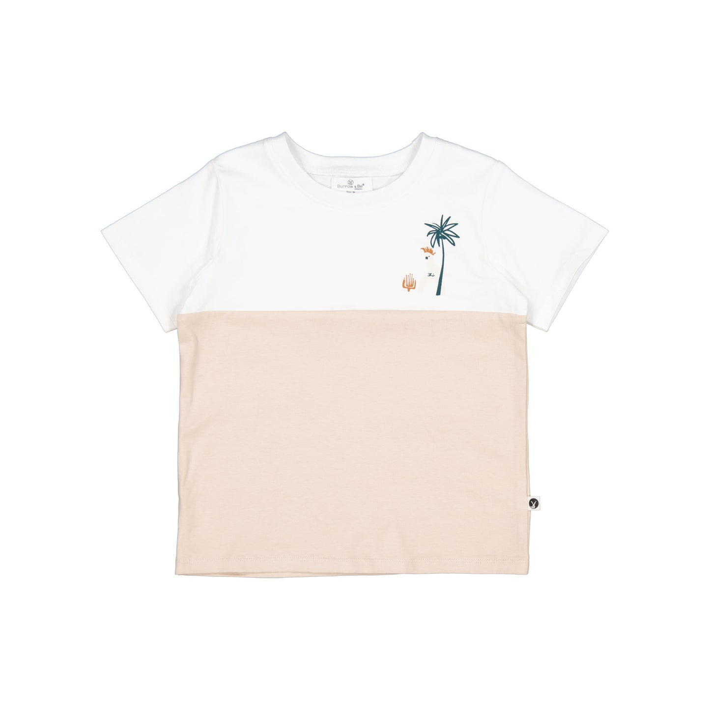Jungle Stamp Block T-Shirt, designed by Burrow and Be