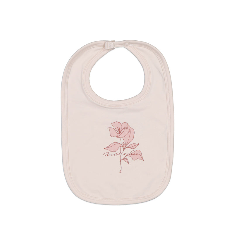 Burrow and Be Wild and Free Snuggle Bib