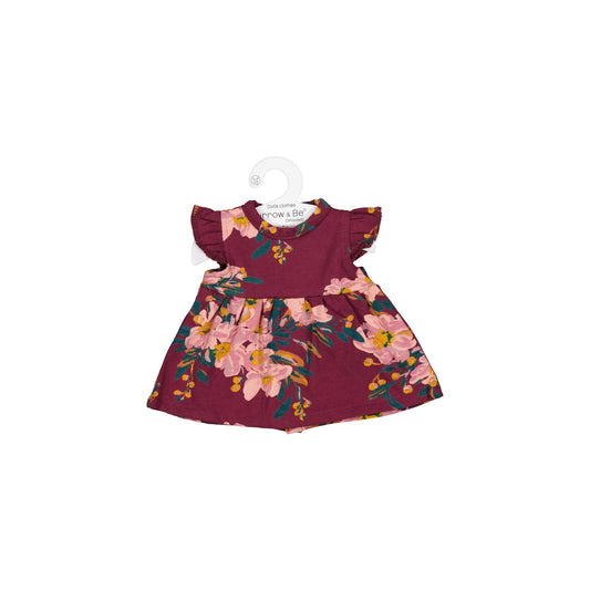 Alpine Flowers Flutter Doll Dress