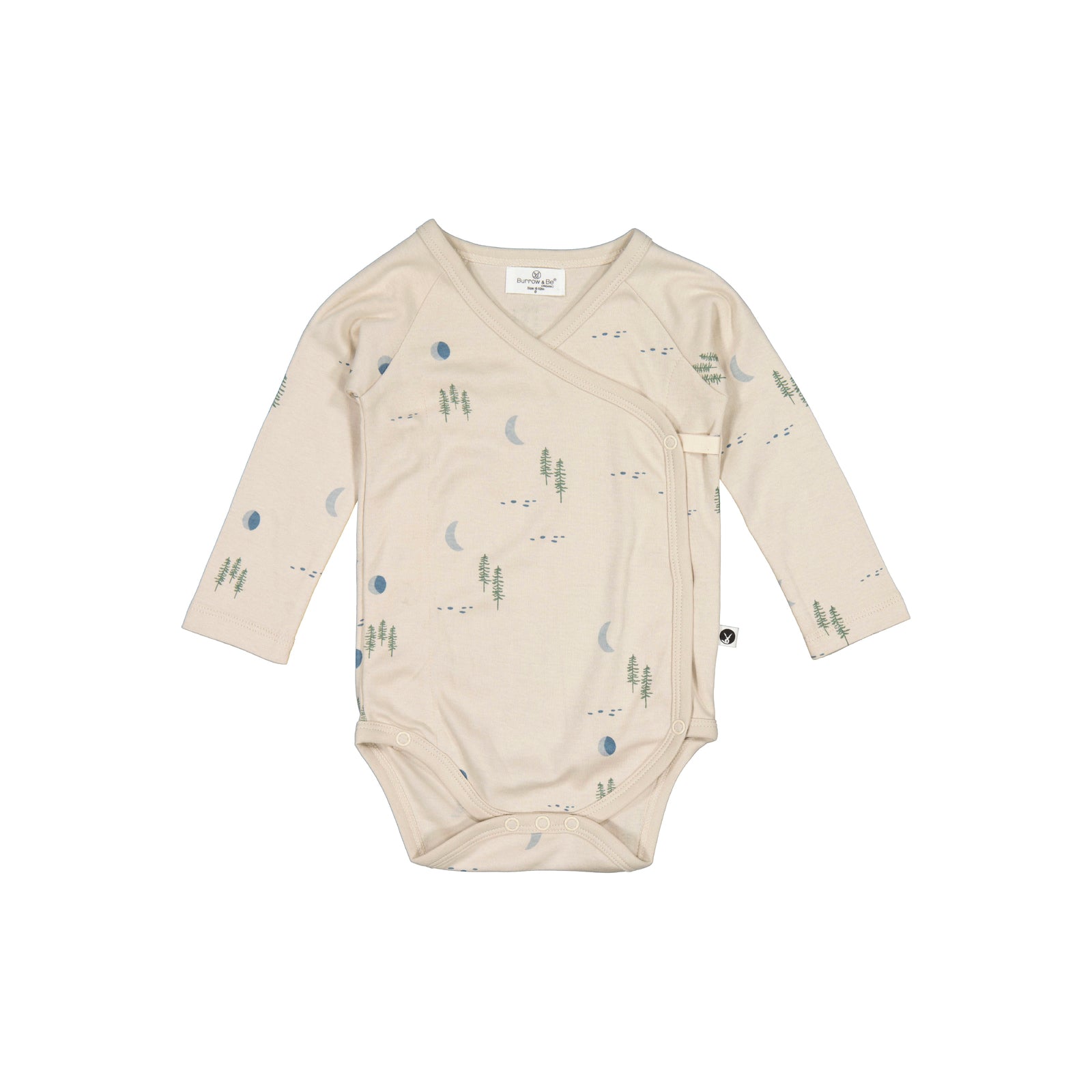 Midnight Forest Kimono Bodysuit, designed by Burrow and Be