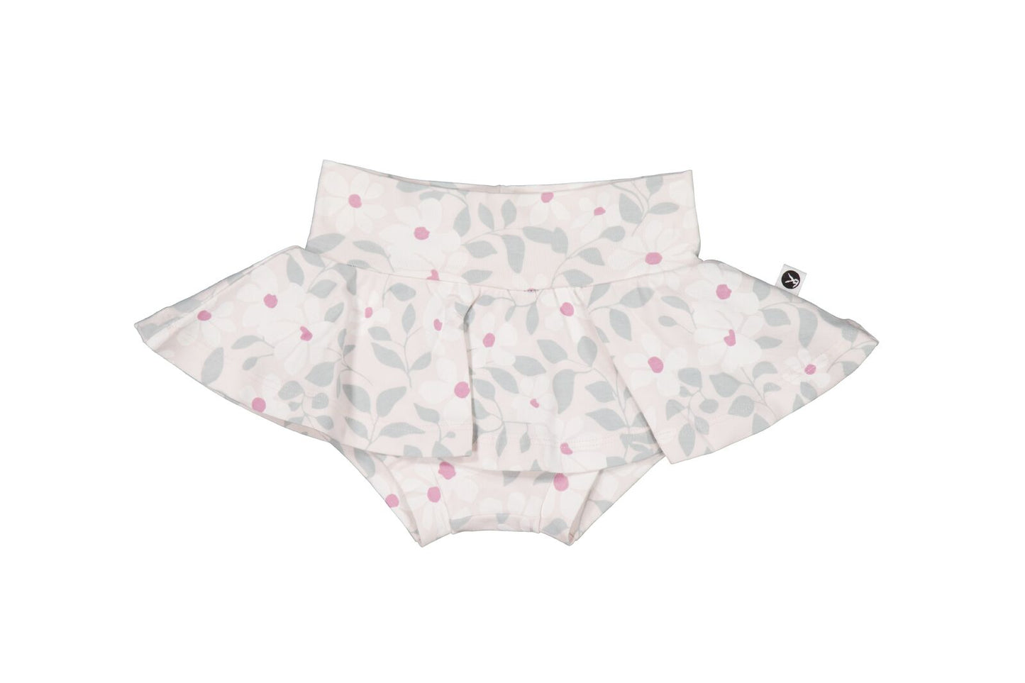 Set of three patterned cloths on a white background