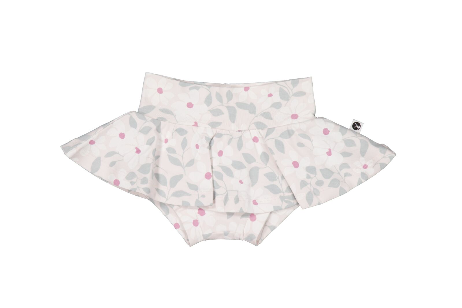 Set of three patterned cloths on a white background