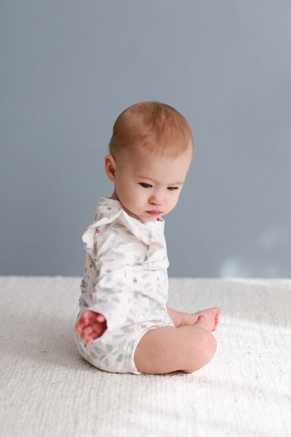 Bellis Flutter Long Sleeve Bodysuit