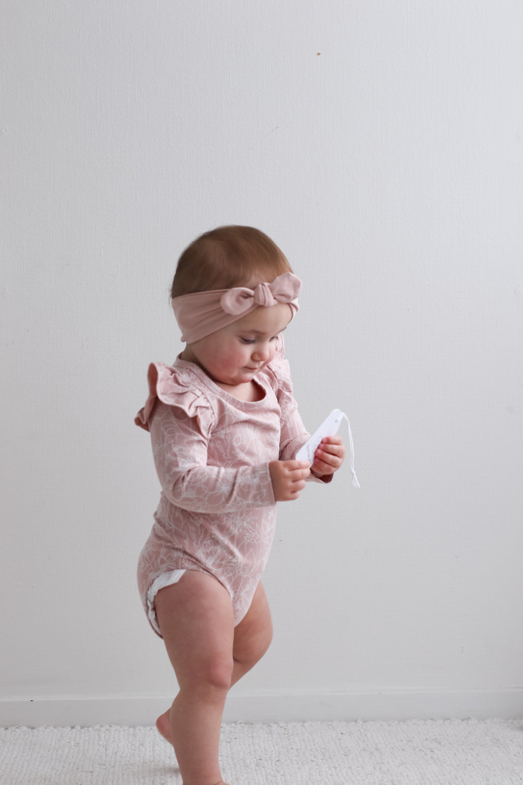 Long Sleeve Flutter Bodysuit - Botanichaos