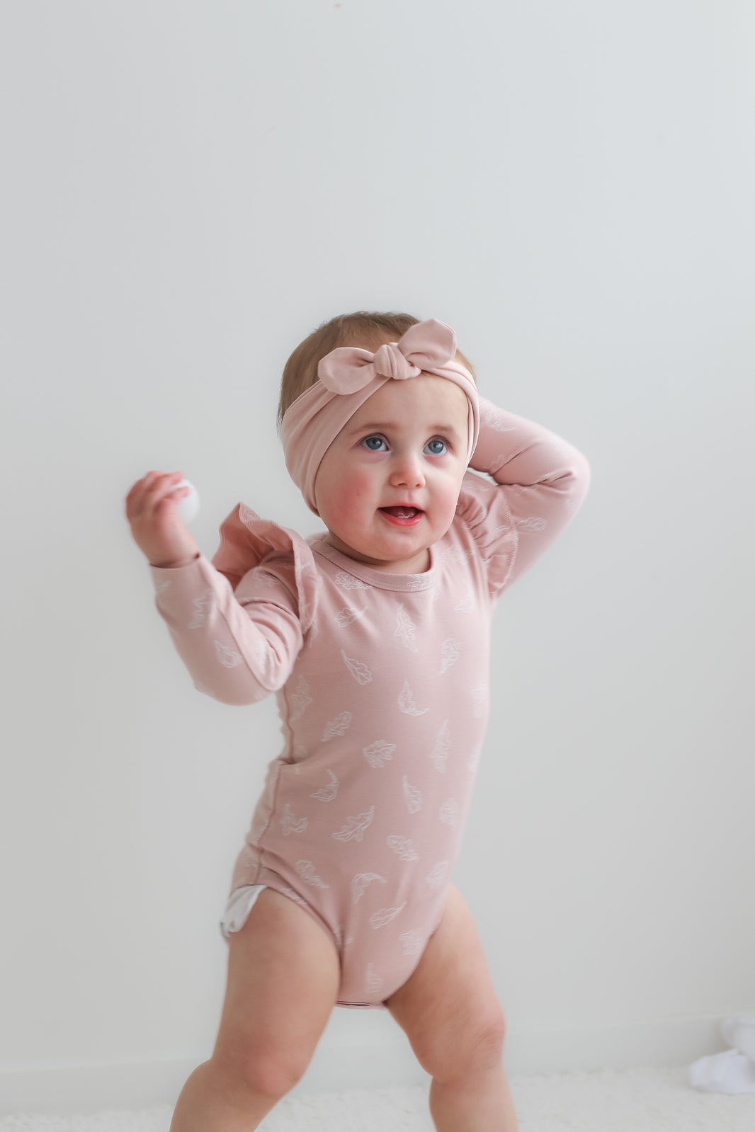 Long Sleeve Flutter Bodysuit - Flutter