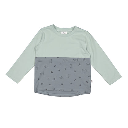 Long Sleeve Block T-Shirt - Junglette