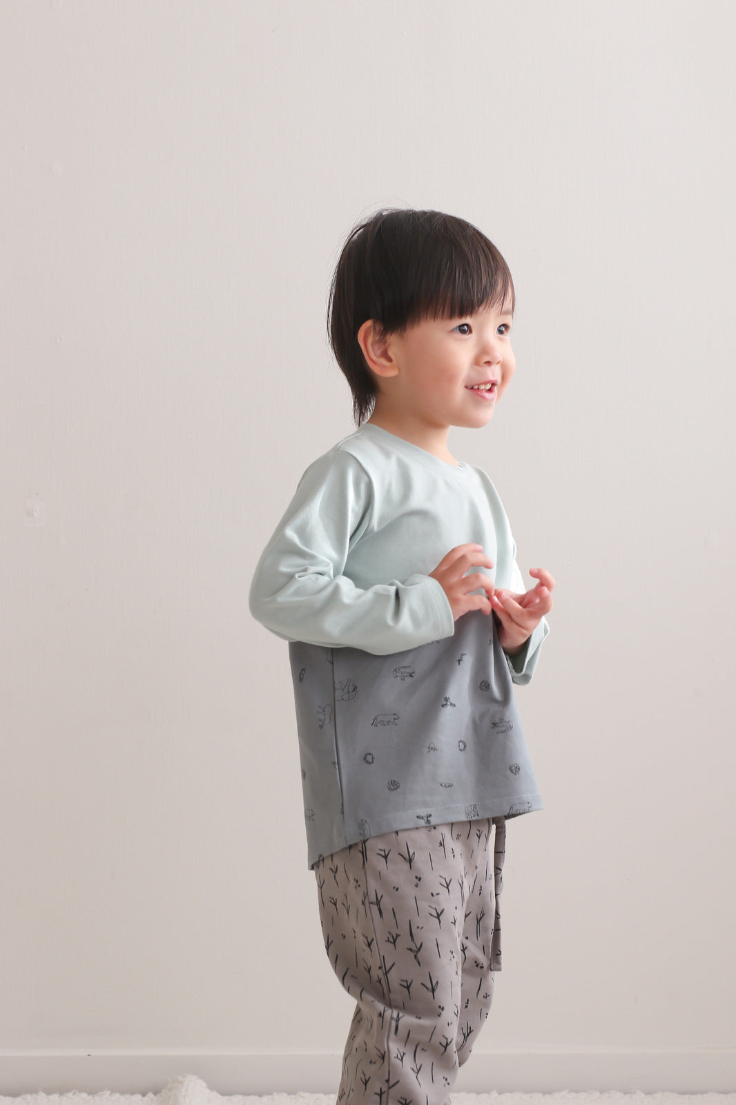 Long Sleeve Block T-Shirt - Junglette