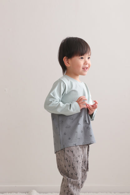 Long Sleeve Block T-Shirt - Junglette
