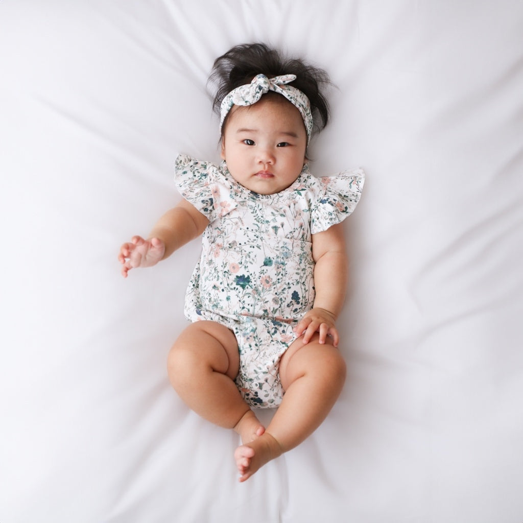 Wildflower Flutter Bubble Romper
