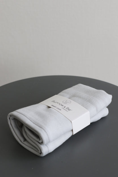 Organic Terry/Muslin Baby Washcloths