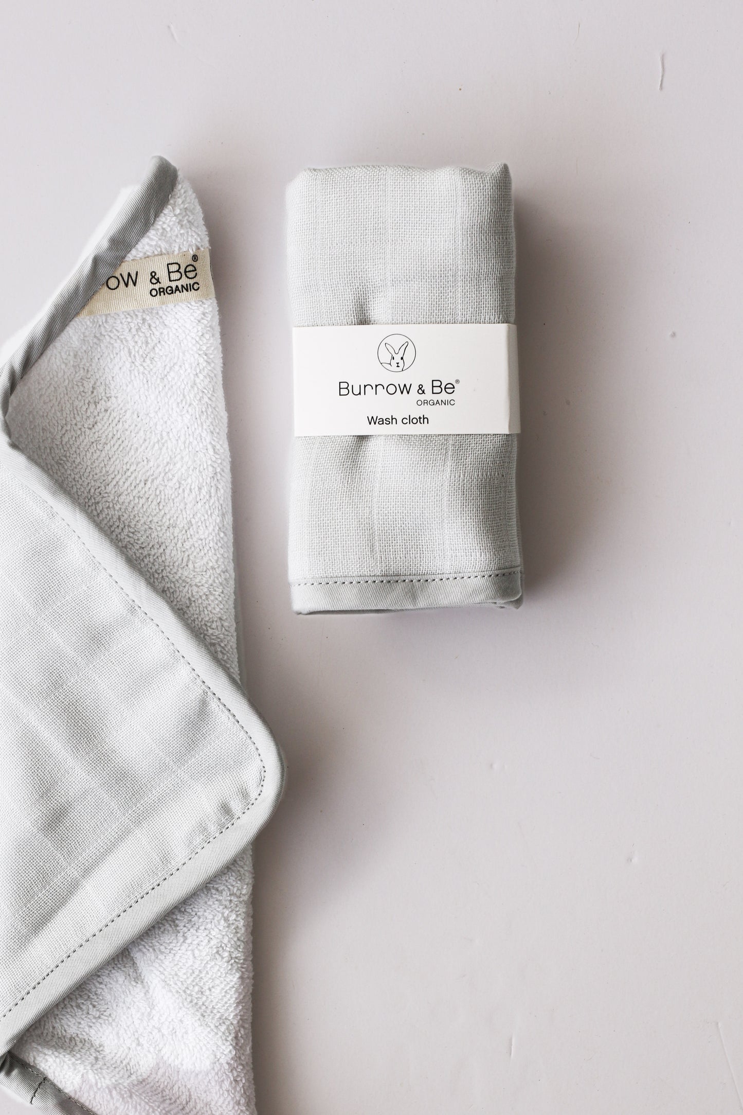 Organic Terry/Muslin Baby Washcloths