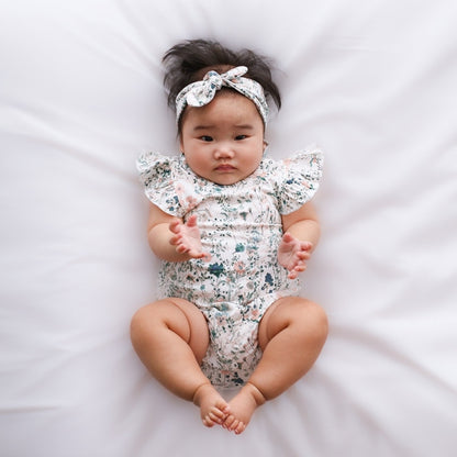 Wildflower Flutter Bubble Romper