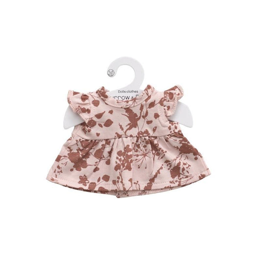 Flower Splash Flutter Doll Dress