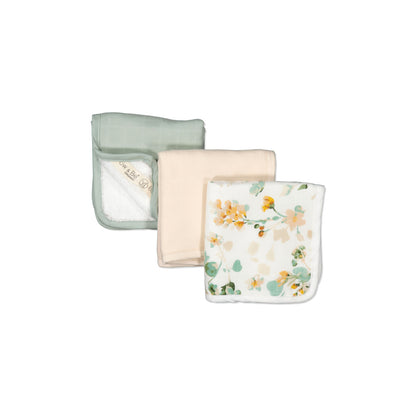 Spring Melody Wash Cloth Set, designed by Burrow and Be