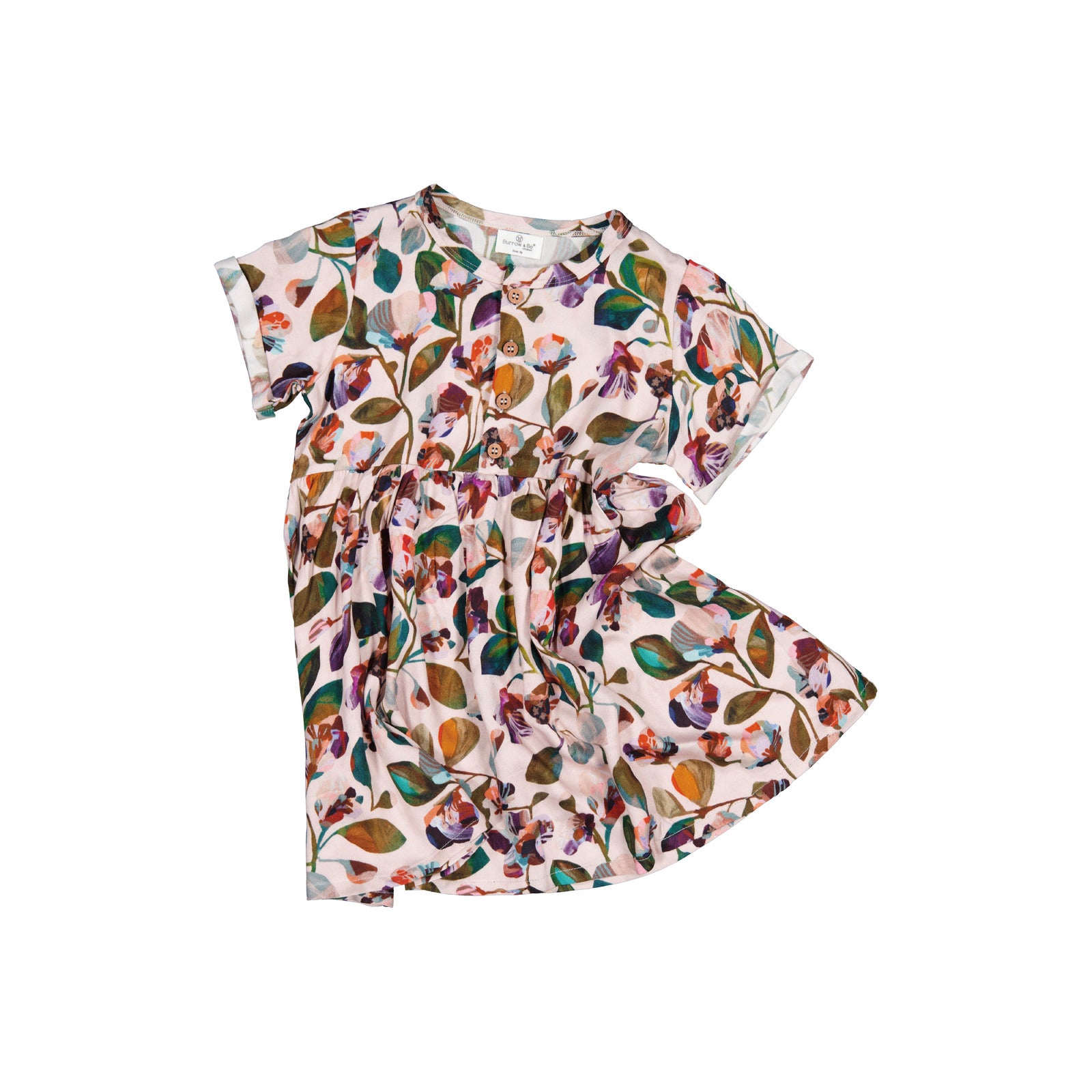 Bent Garden Party Mila Dress by Burrow and Be, showing softness of the material and flow of the dress