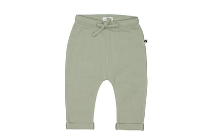 Seagrass Marley Pants by Burrow and Be in earthy green