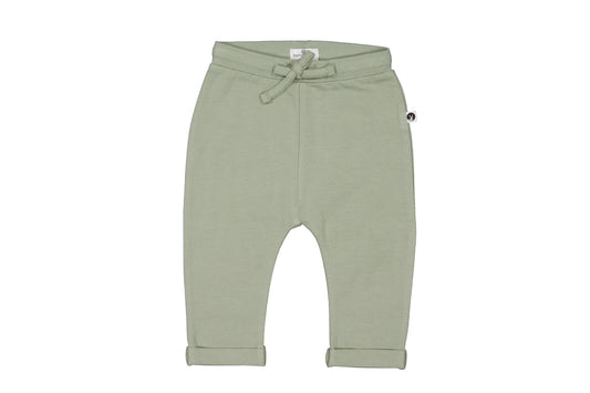 Seagrass Marley Pants by Burrow and Be in earthy green