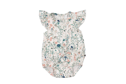 Wildflower Flutter Bubble Romper
